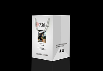私家菜館外賣(mài)手提袋定制